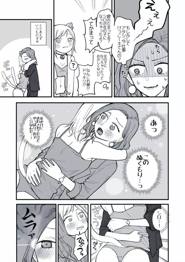 OLのお姉さんとネコの話 Page.3