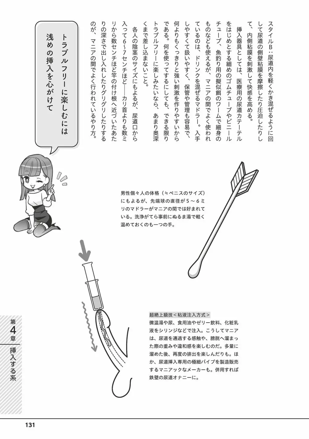 男の自慰・オナニー完全マニュアル イラスト版……おなプレ Page.133