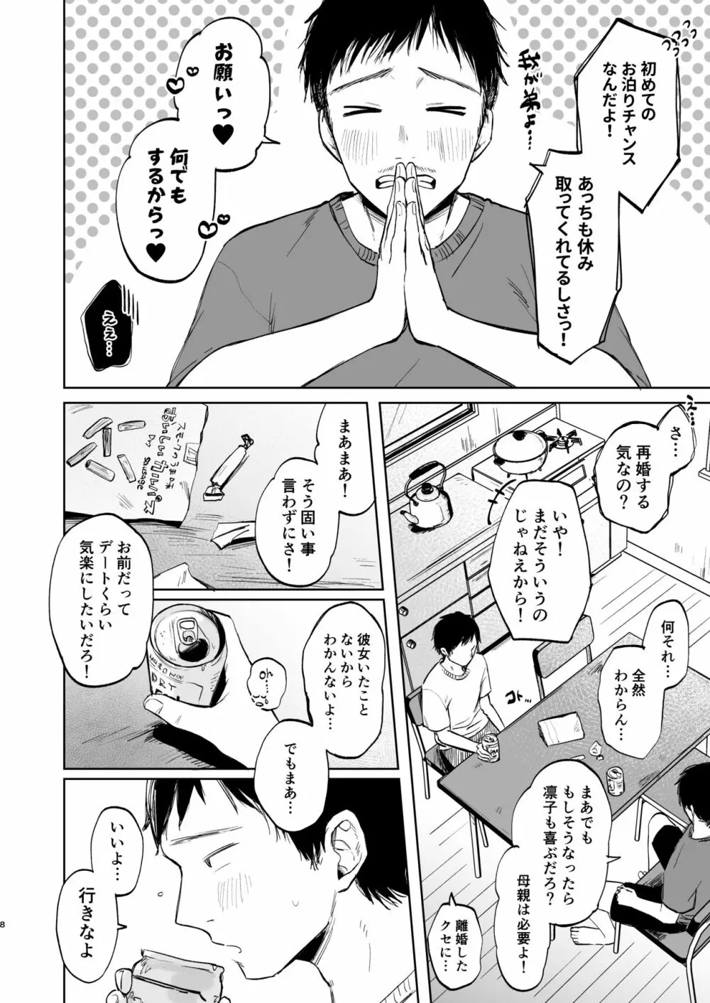 りんこと叔父さんの初めての夏休み Page.7