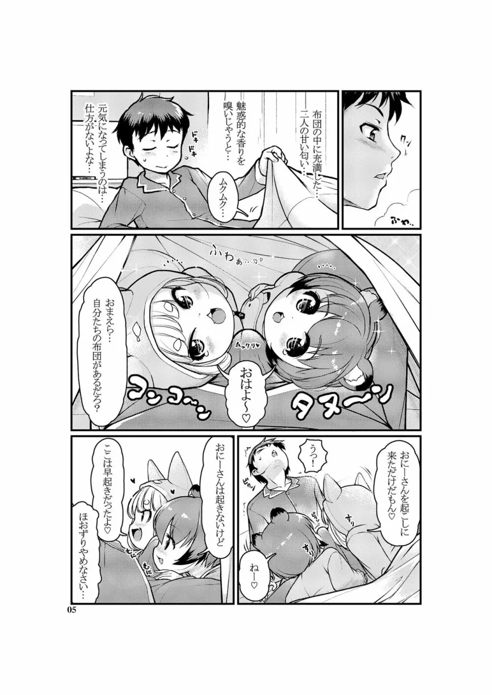 ケモミミモーニングるーてぃん① Page.5