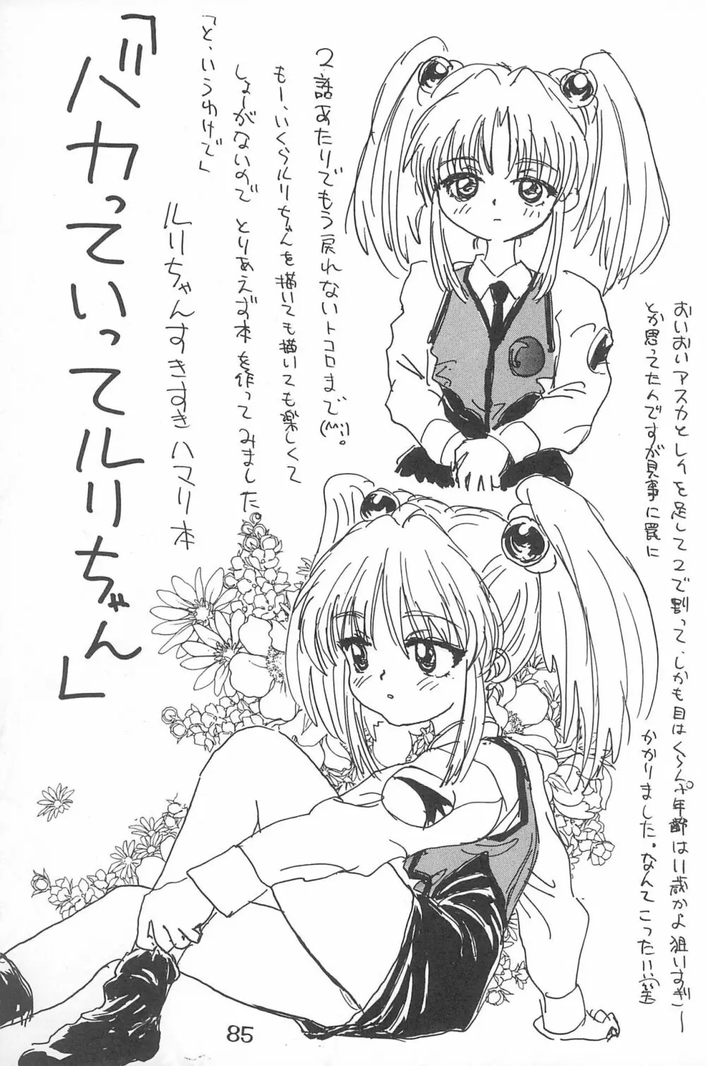 ルリぱち バカっていってルリちゃん 1+2 Page.85