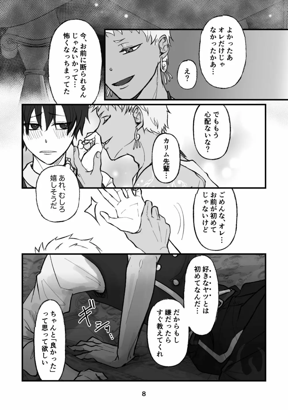 【R18】カリム先輩は本能に負けたくないらしい。 Page.8