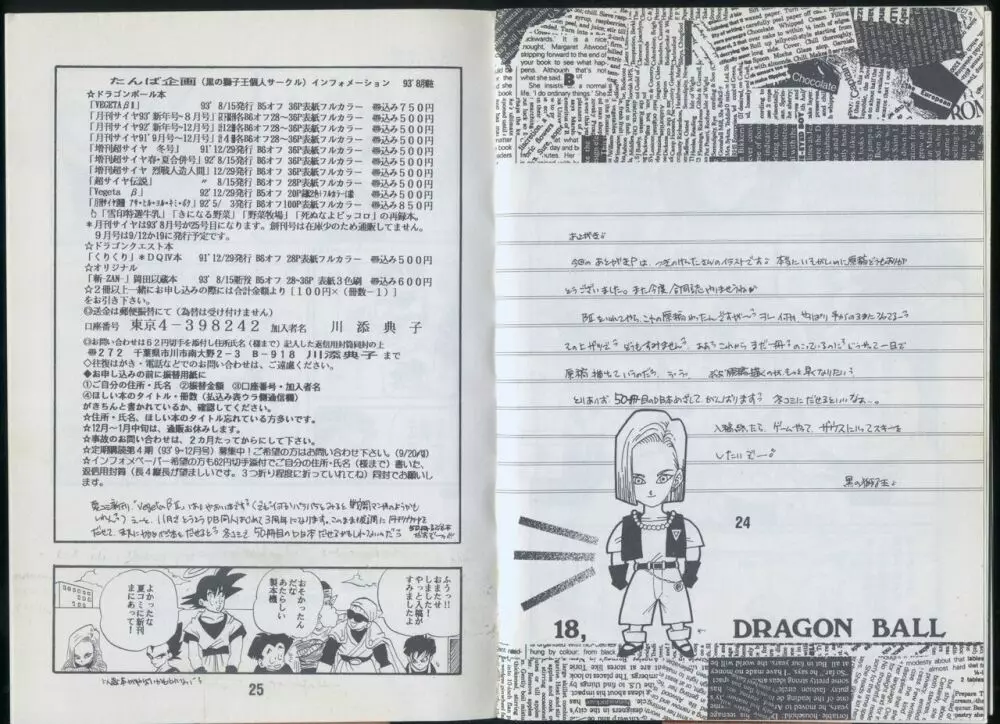 月刊サイヤ 93’ 8月号 創刊2周年号 Page.13