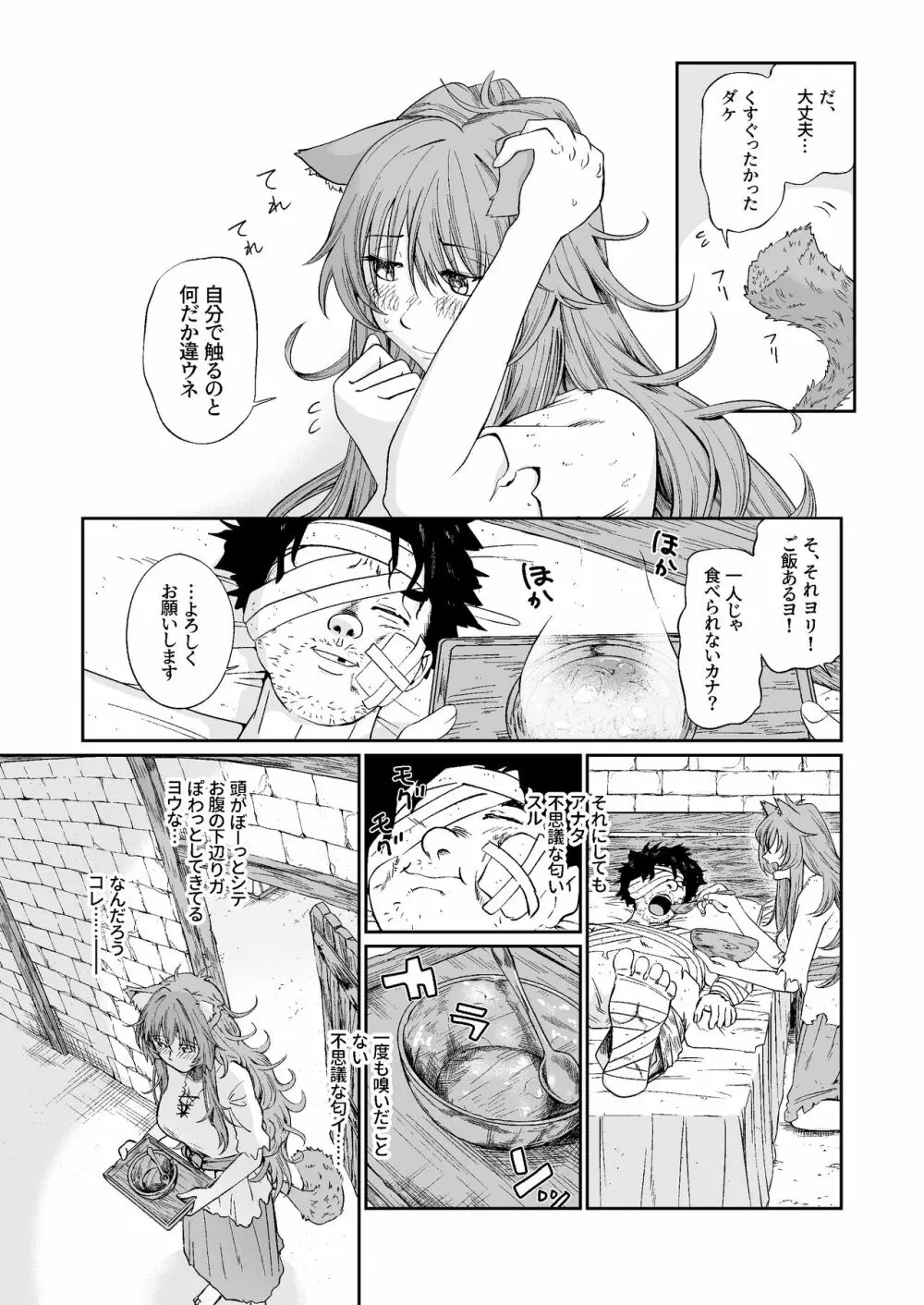 ケモ耳娘とゼロから性活 Page.8