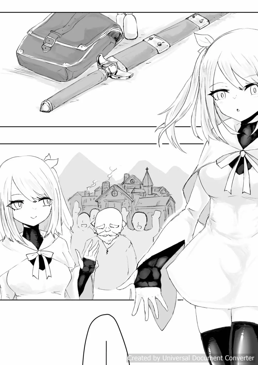 AWAKENING ふたなり勇者の旅立ち Page.6