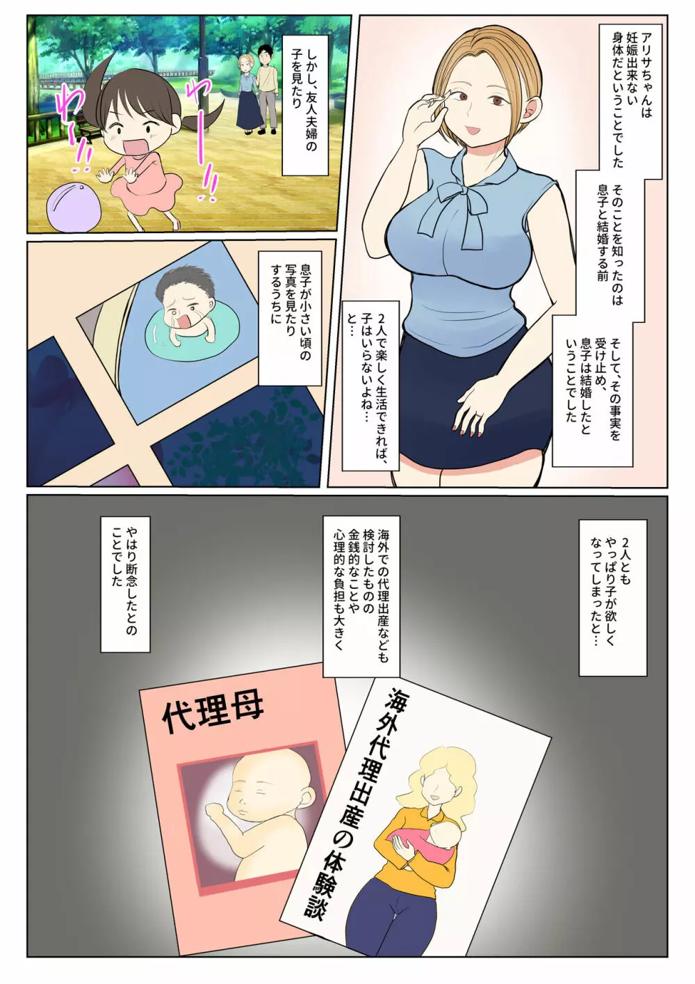 実母代理出産〜奈々恵編〜 Page.7