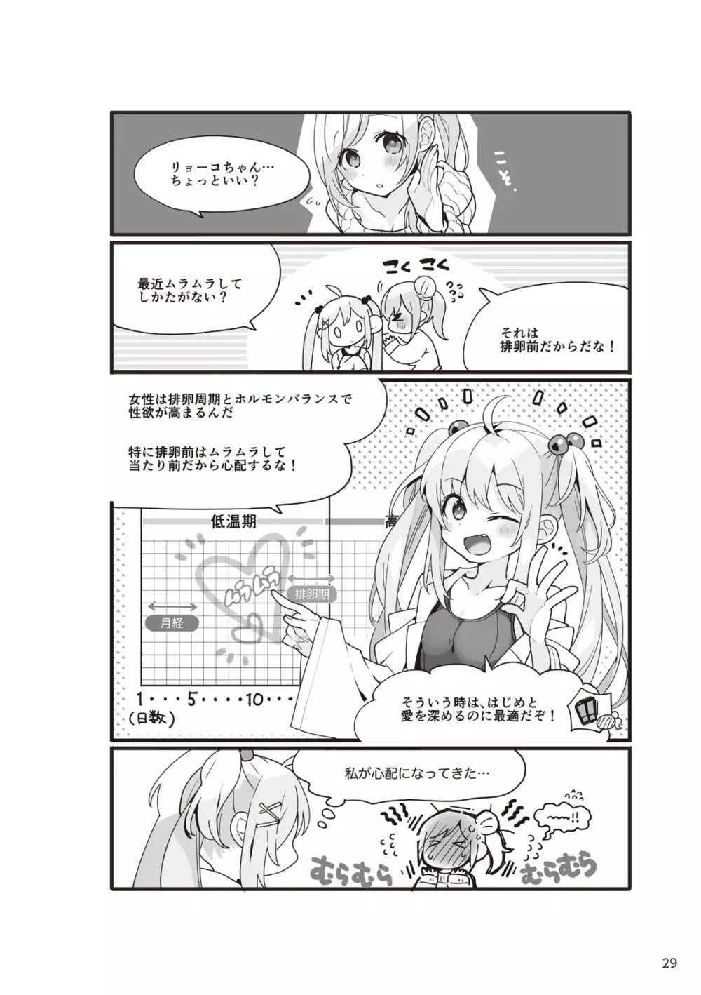 やらなくてもまんがで解る性交と妊娠 赤ちゃんのつくり方 Page.31