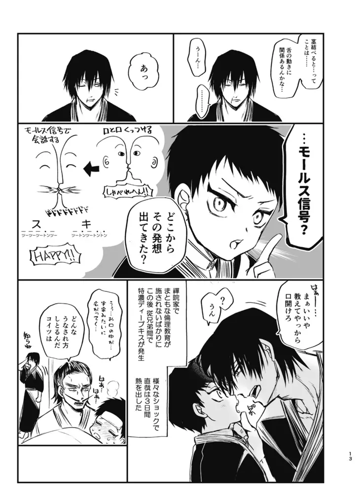 詰～直哉受けweb漫画再録集～ Page.12