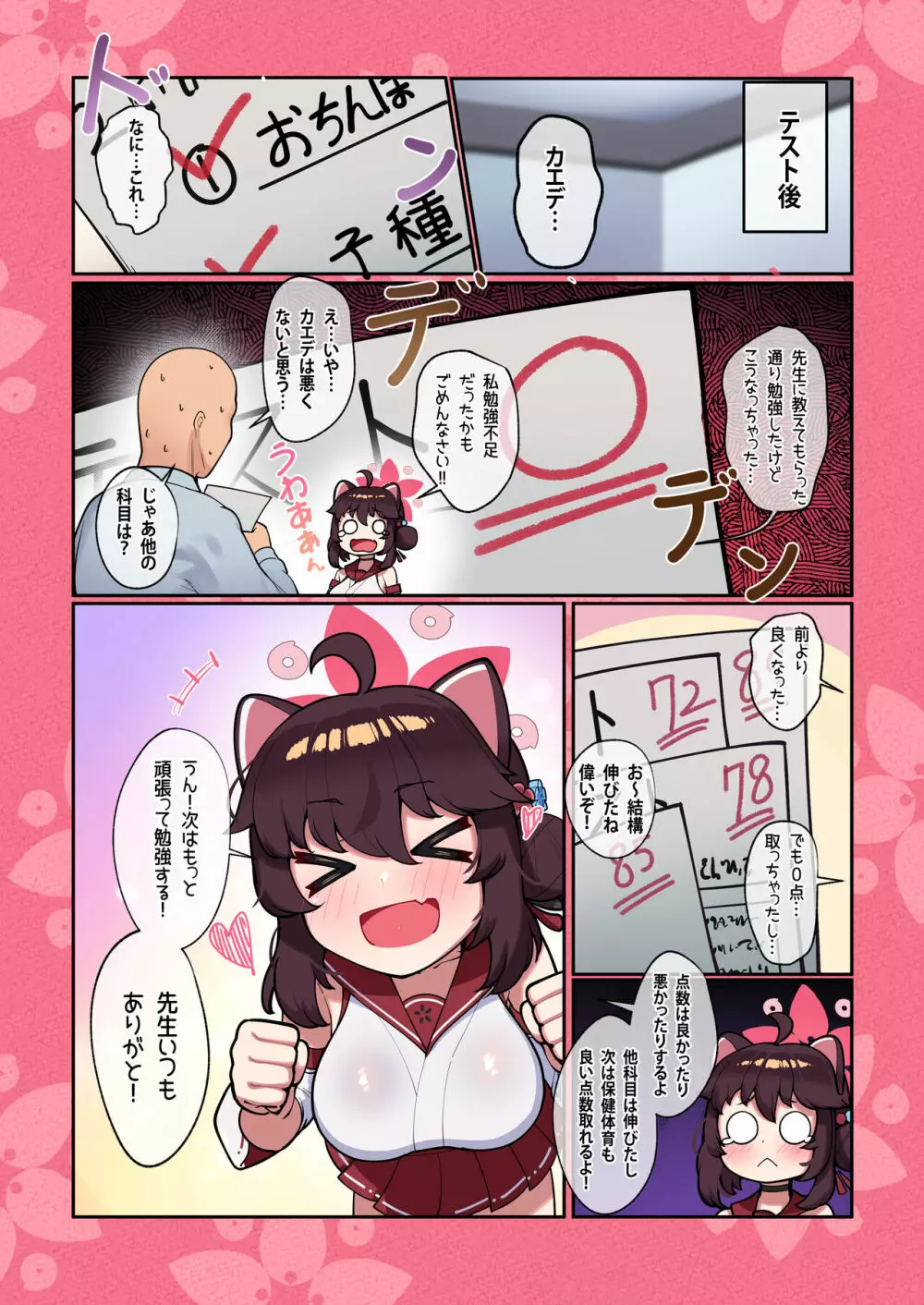 カエデちゃん成長録2―補習授業編― Page.23