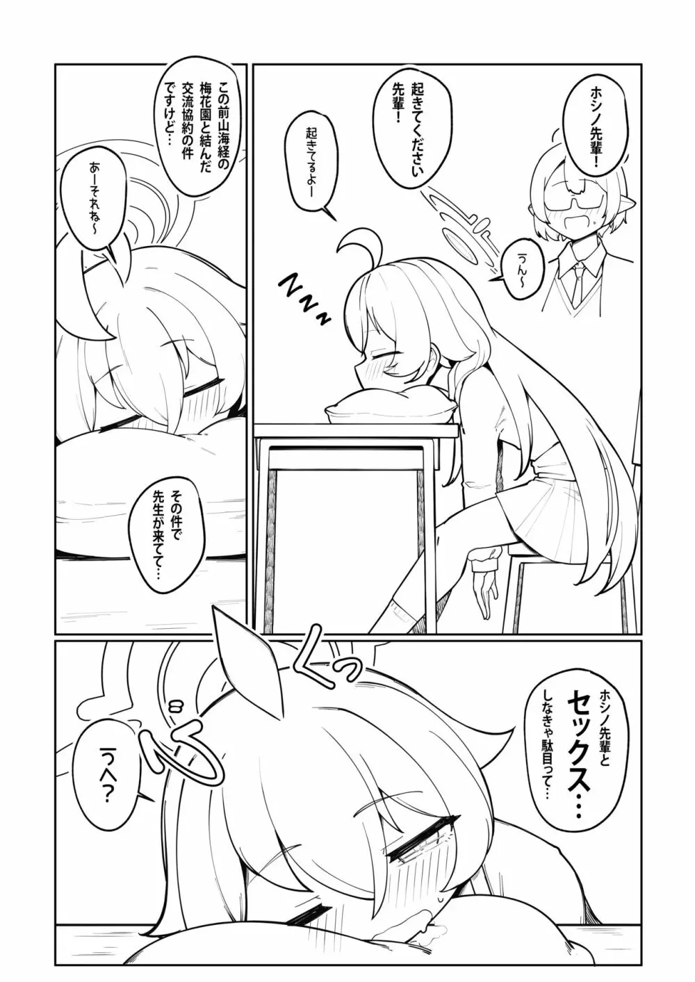 アビドス妊活記録 ~ホシノの場合~ Page.2