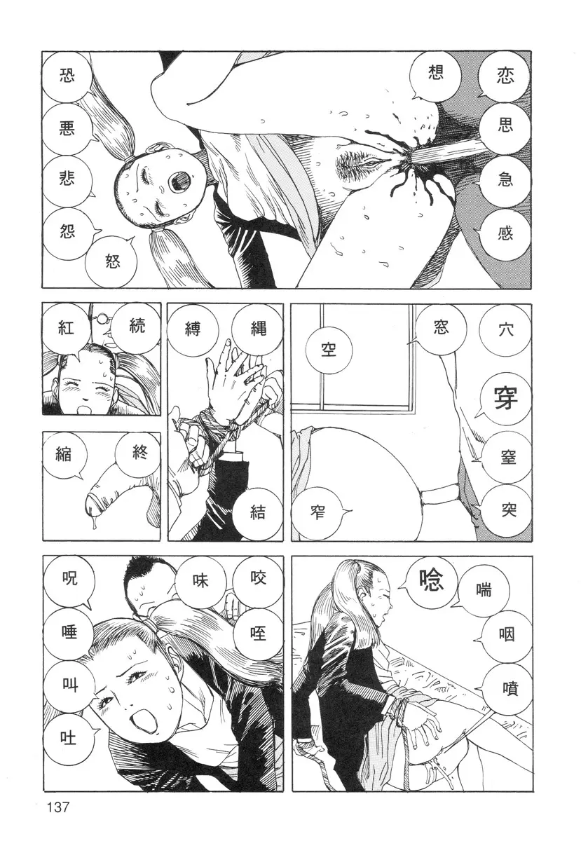 穴、文字、血液などが現れる漫画 Page.139