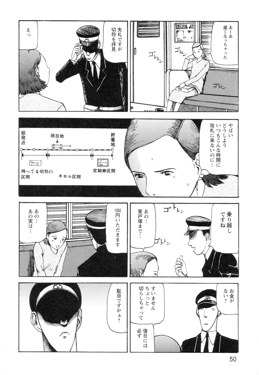 穴、文字、血液などが現れる漫画 Page.52