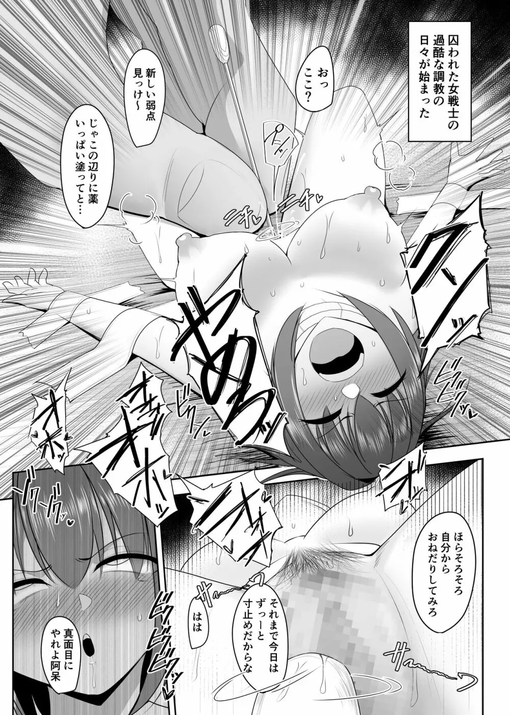 人形化の首輪：女戦士編 Page.24