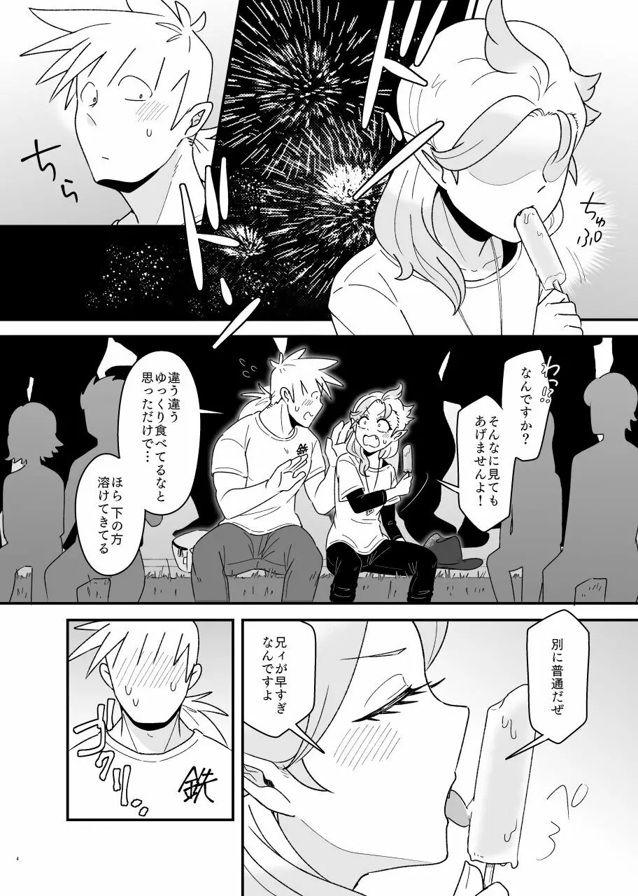 溶けないアイスキャンディ Page.3