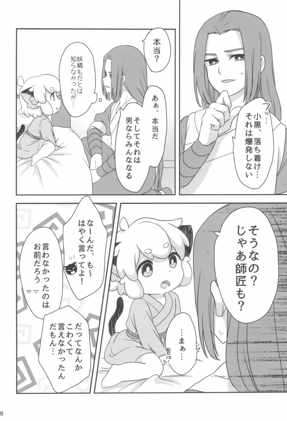 ぼくと師匠のはじめての。 -side6- Page.8