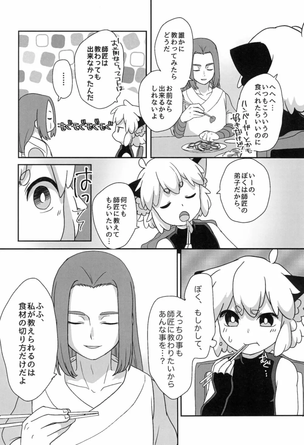 ぼくと師匠のはじめての。 -side10- Page.24