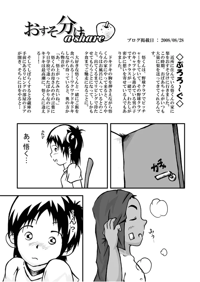 CFNM日記～小さな青春物語～ Vol.1 Page.4