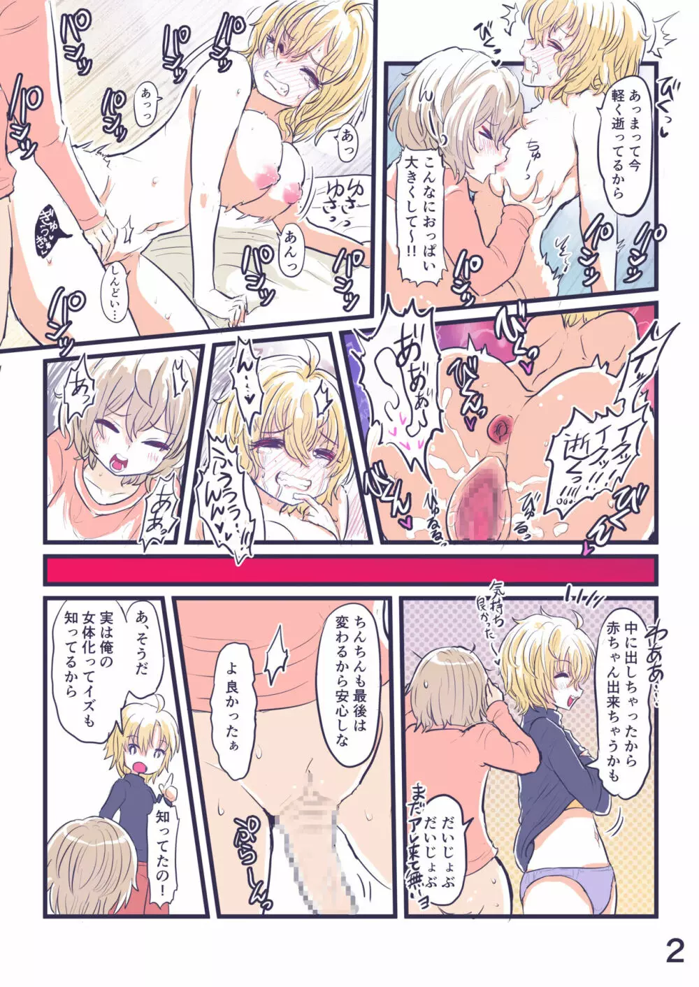 女の子になります！ Page.14