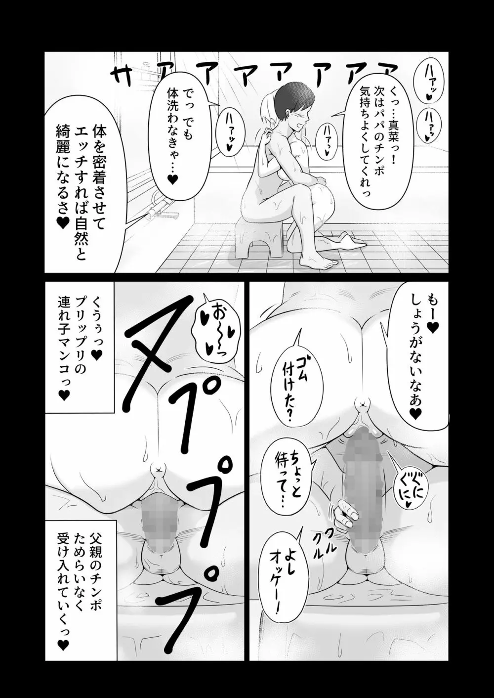 パパと連れ子の爛れた日常3 Page.9