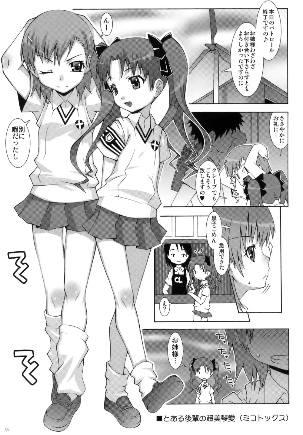 とある後輩の超美琴愛 Page.4