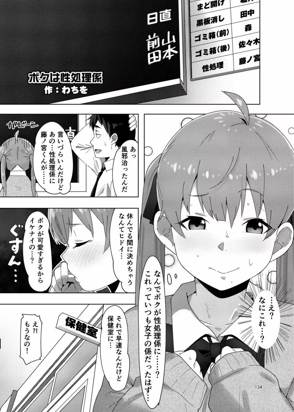 シーメール&メス男子合同誌 C's HAVEN3 玉 Page.134