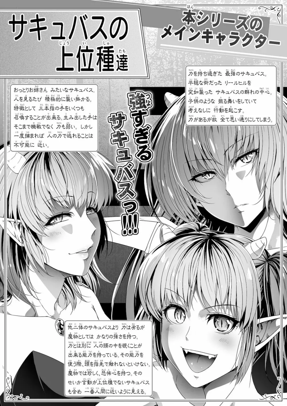 力あるサキュバスは性欲を満たしたいだけ。11 Page.4
