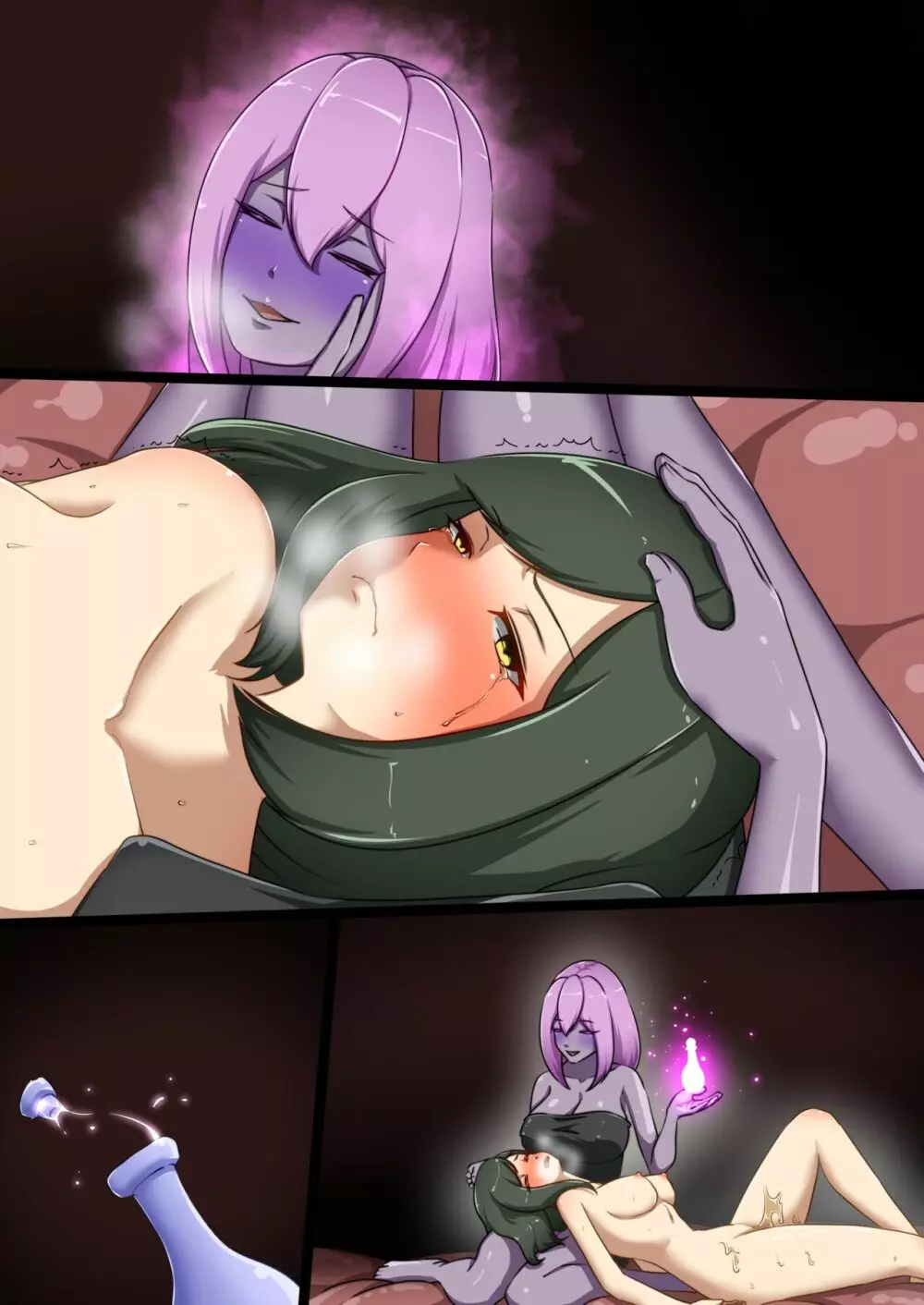 ウチの子がえっちな敵と戦って敗北する話 ~十色vsカディラ前編~ Page.82
