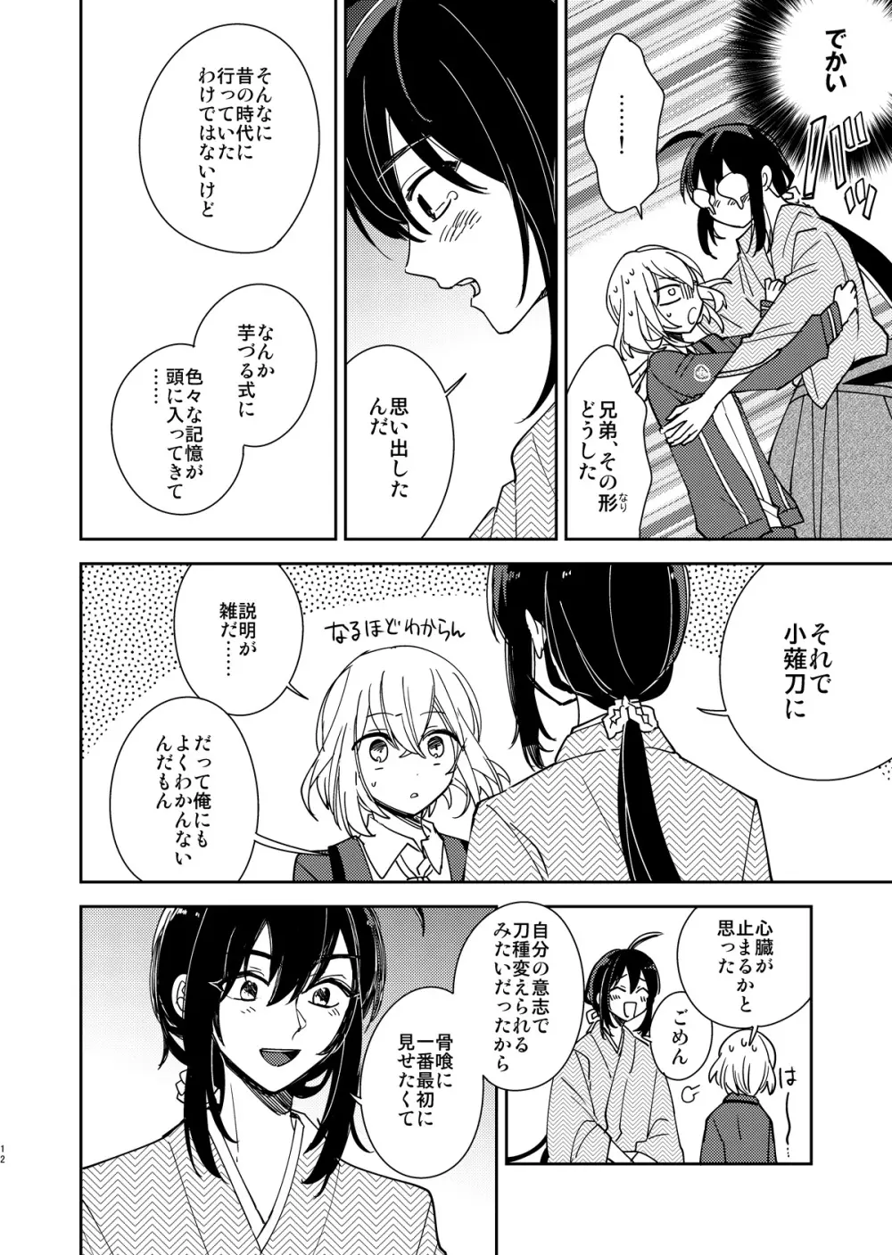 きみと夜、揃いの夢が見たいのだ Page.13