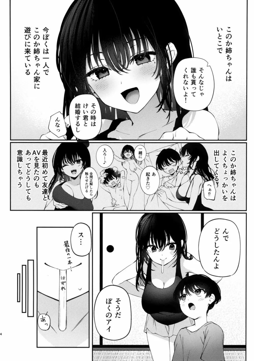 ぼくの夏休みの想い出 Page.3