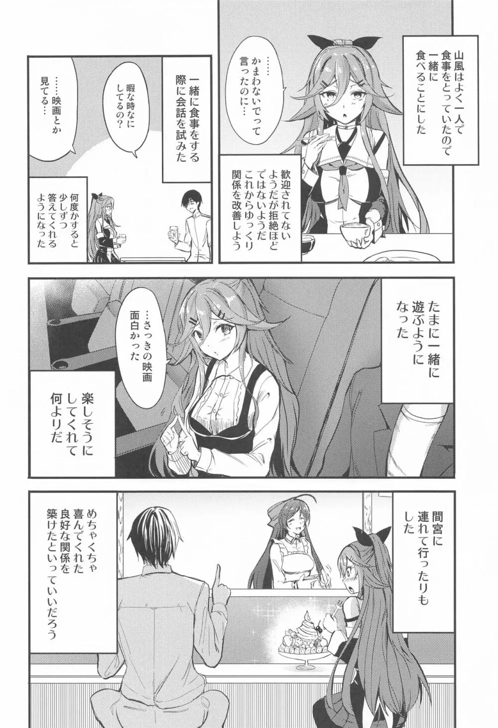 山風と仲良くなるまで Page.3