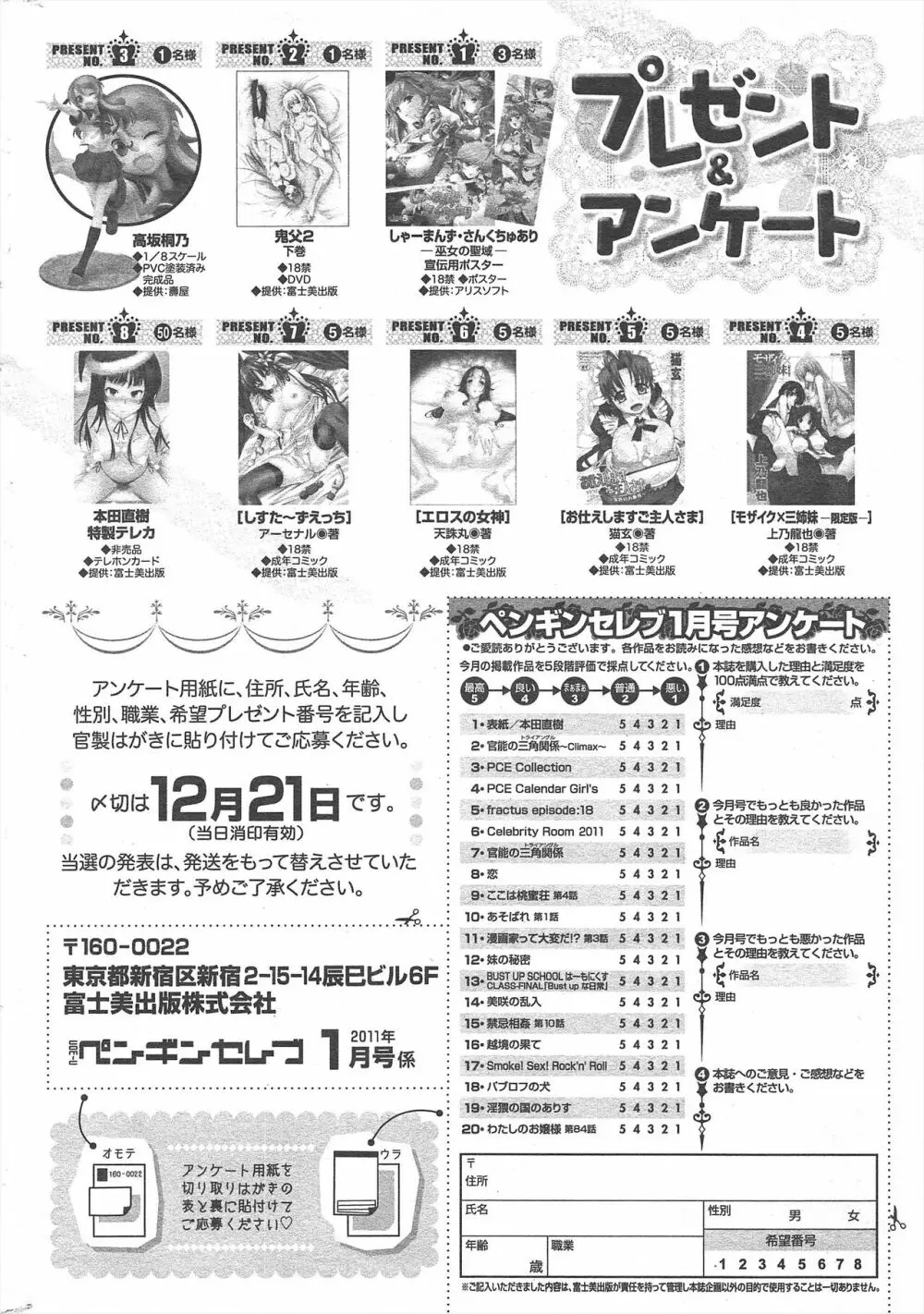 COMIC ペンギンセレブ 2011年1月号 Page.264