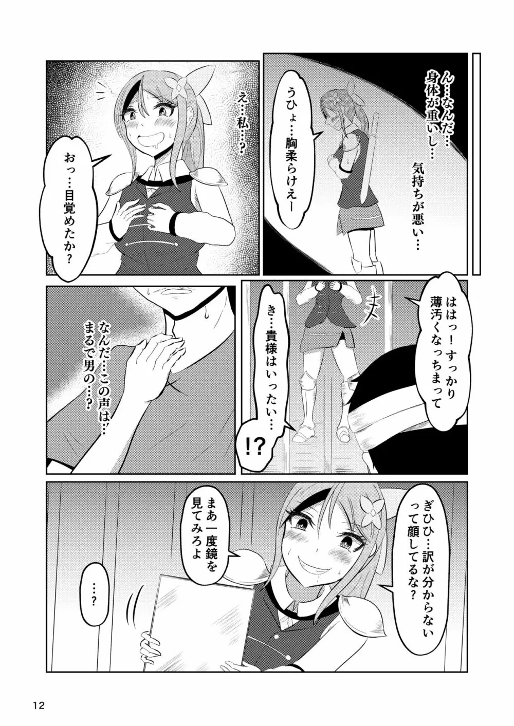 姫と騎士は泥濘に替わる Page.11