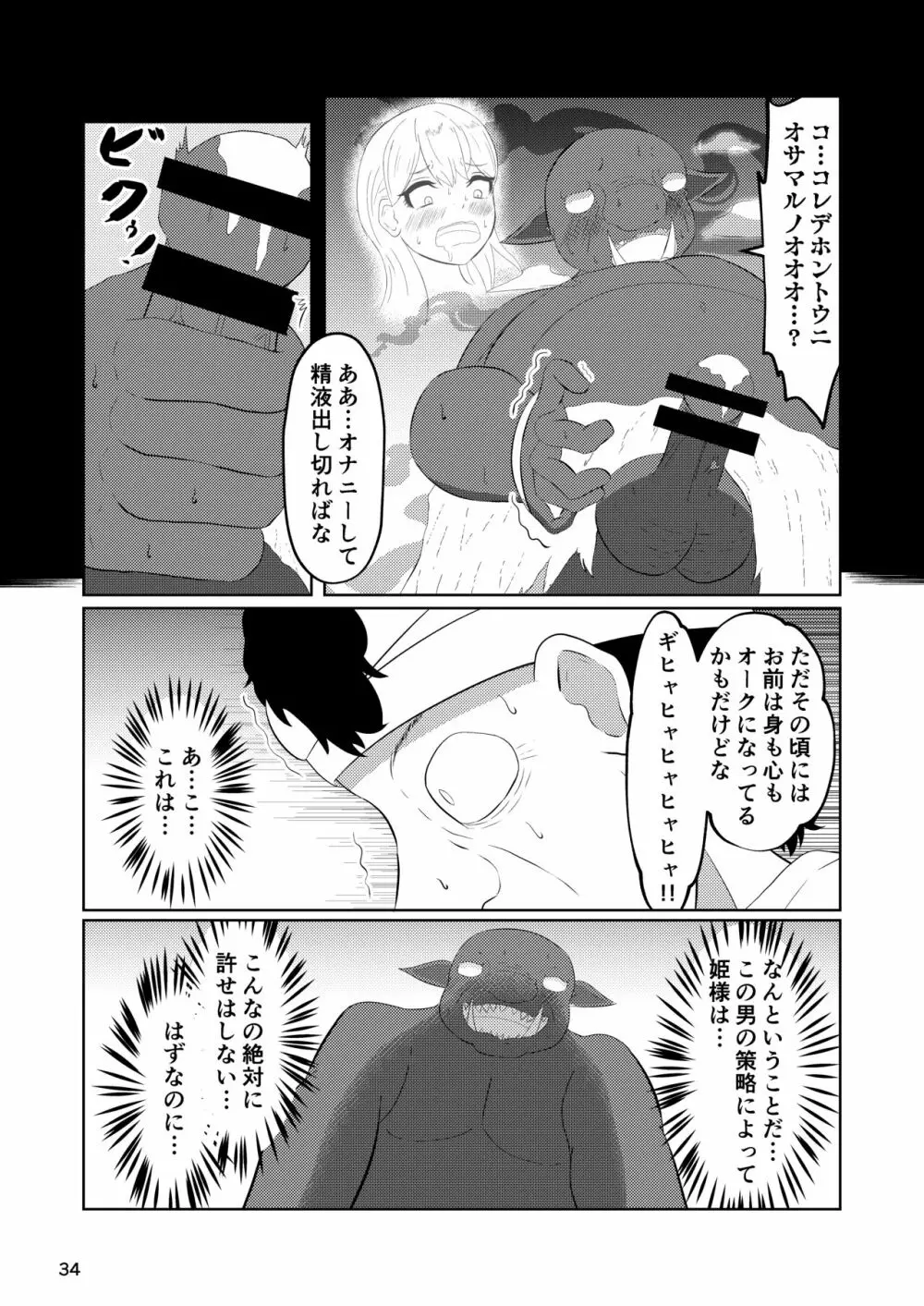 姫と騎士は泥濘に替わる Page.33