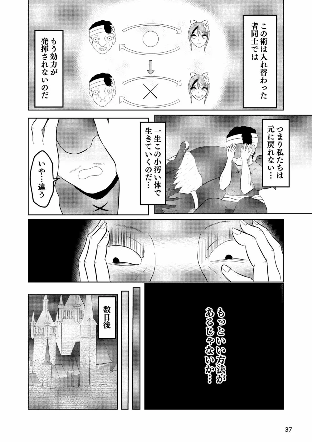 姫と騎士は泥濘に替わる Page.36