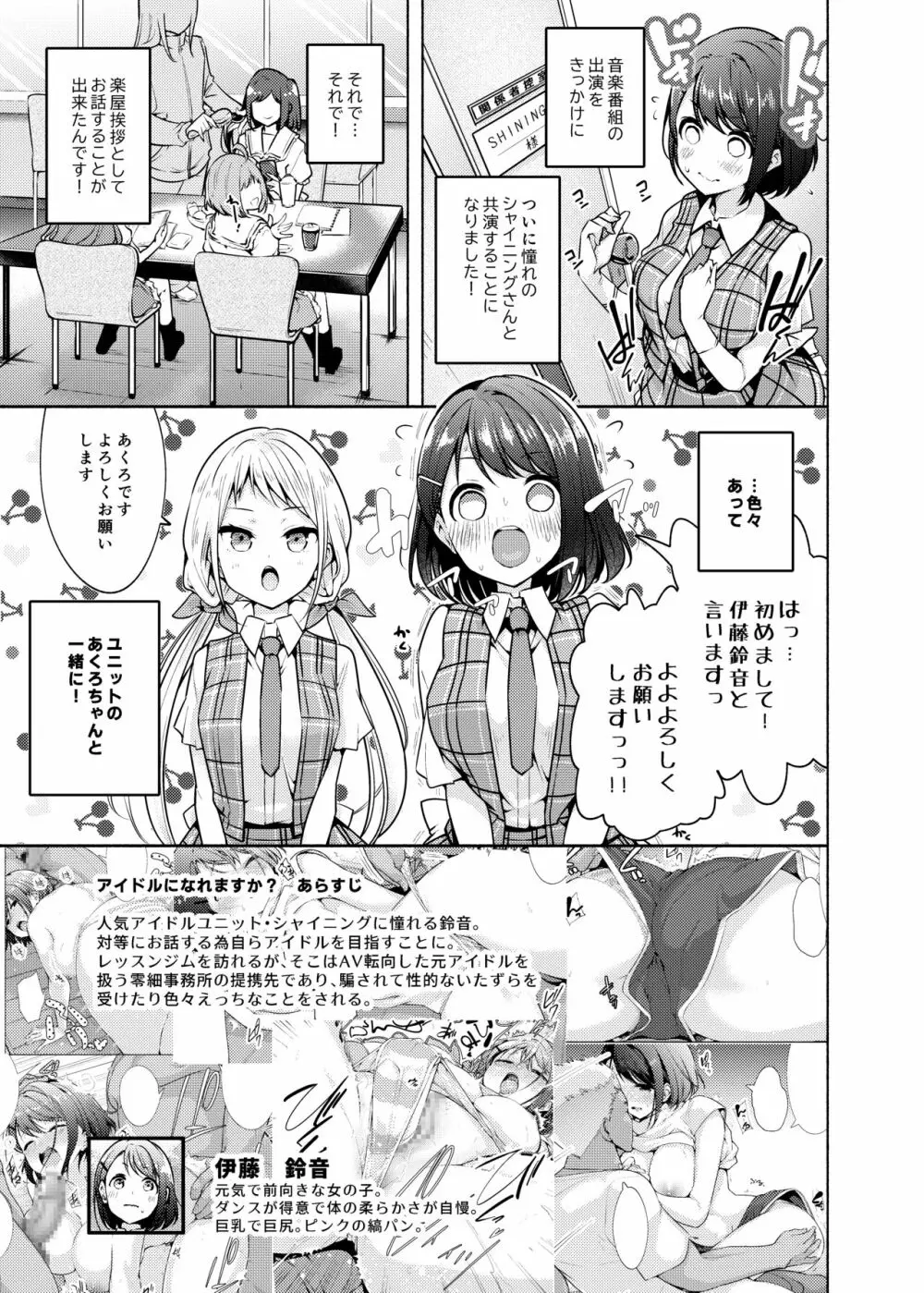 アイドルになれますか?Lesson3 伊藤鈴音の乱交接待 Page.2