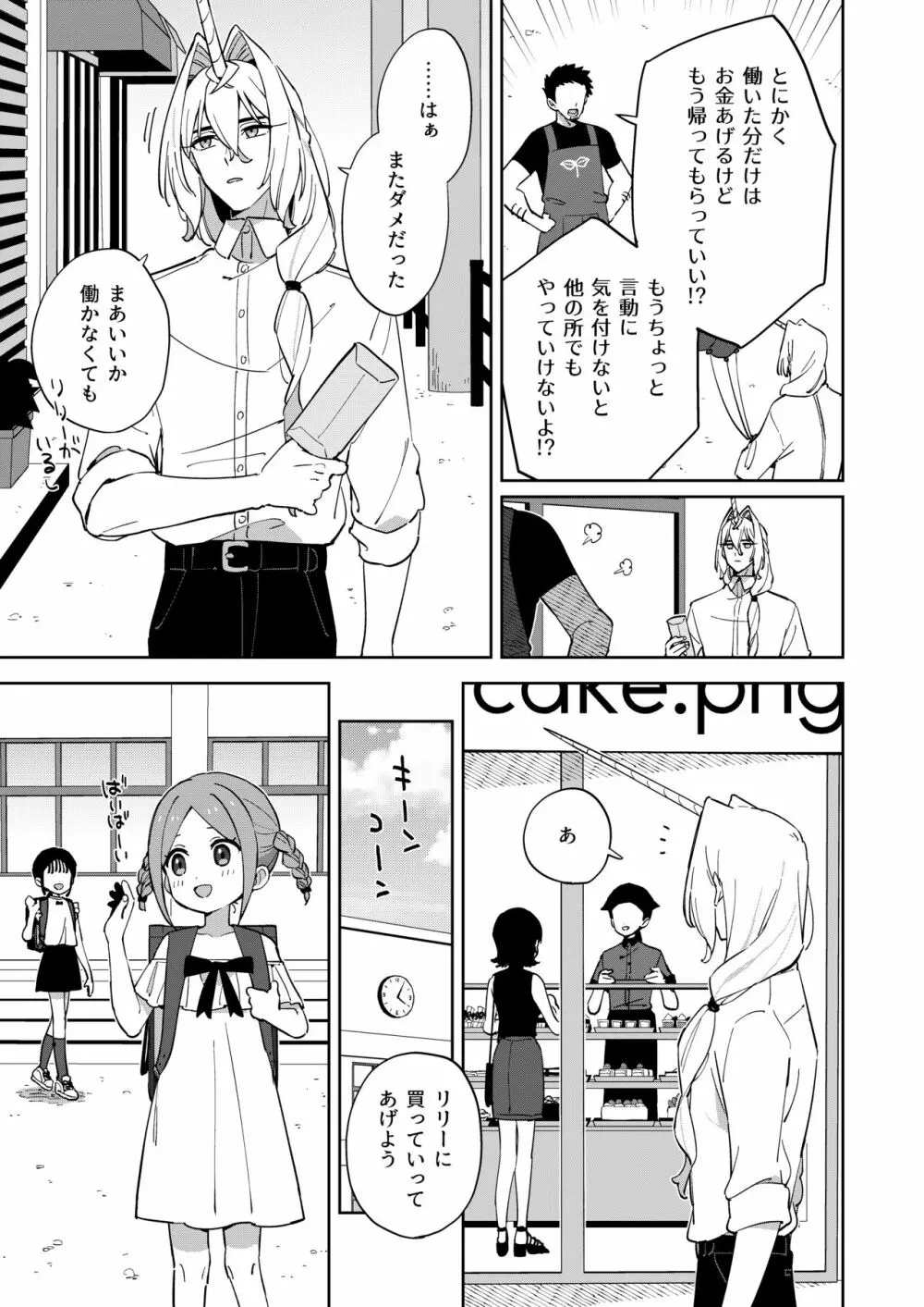 ユニコーンは少女と暮らしたい Page.10