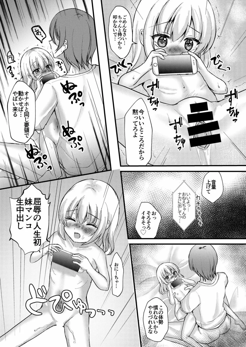 諸般の事情で妹レイプしてみた。 Page.15