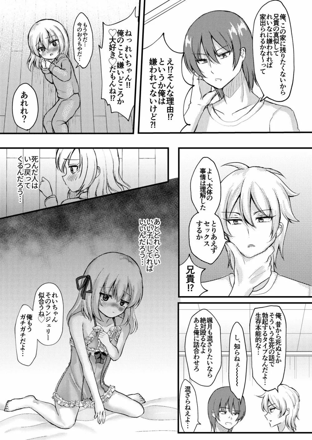 諸般の事情で妹レイプしてみた。 Page.19