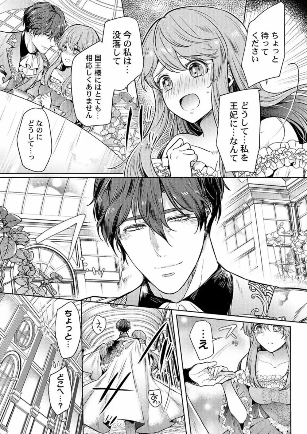 没落令嬢は一途に娶られる~「君を抱くために王になったんだ」1 Page.17