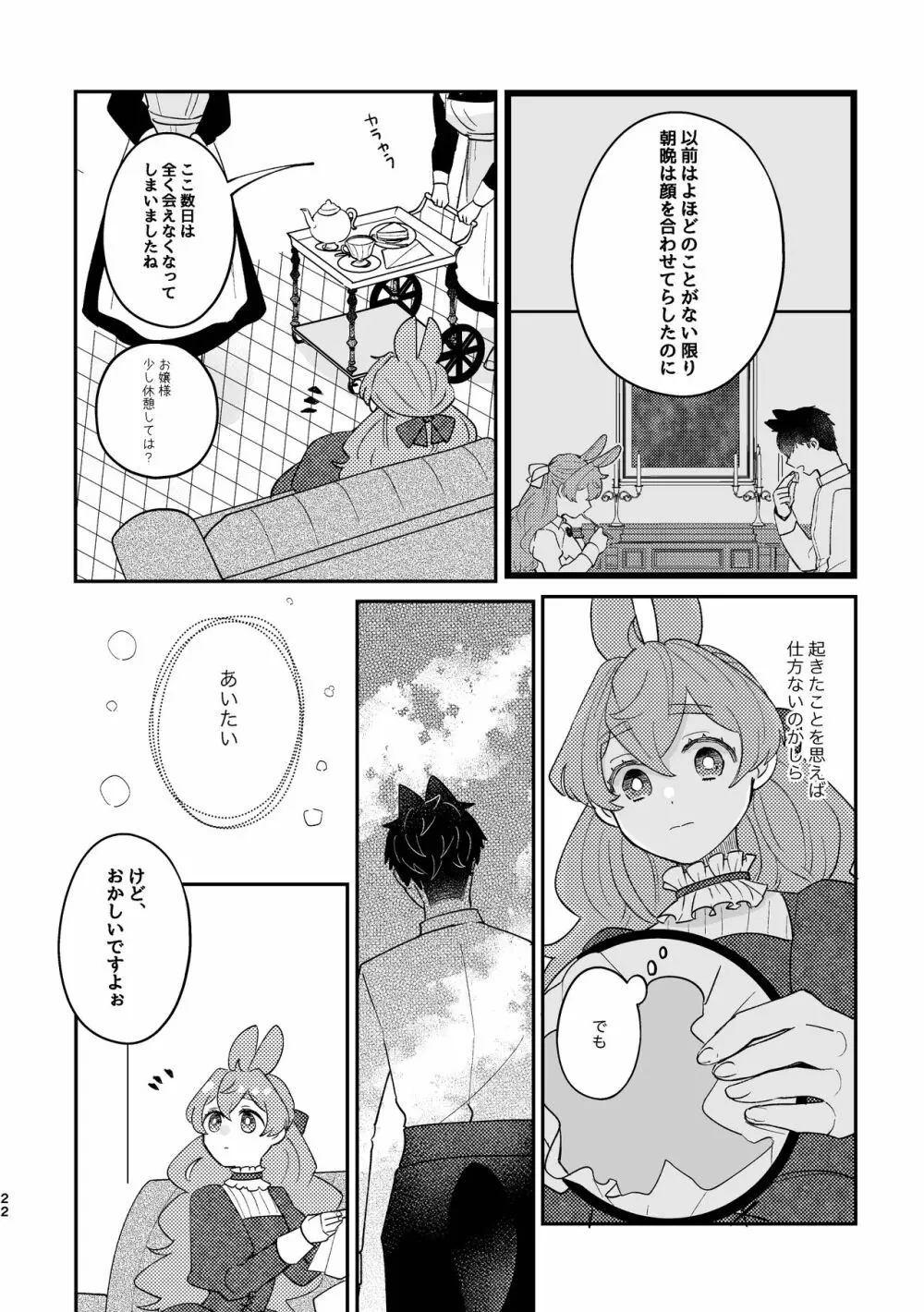 うさぎ令嬢とオオカミ令息 Page.22