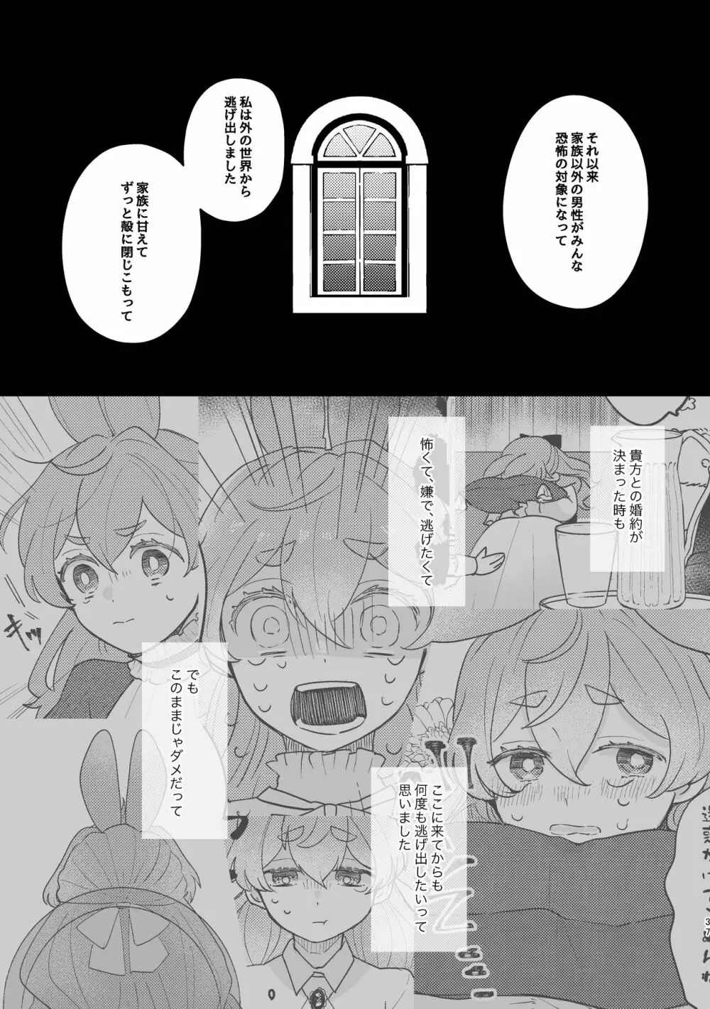 うさぎ令嬢とオオカミ令息 Page.37