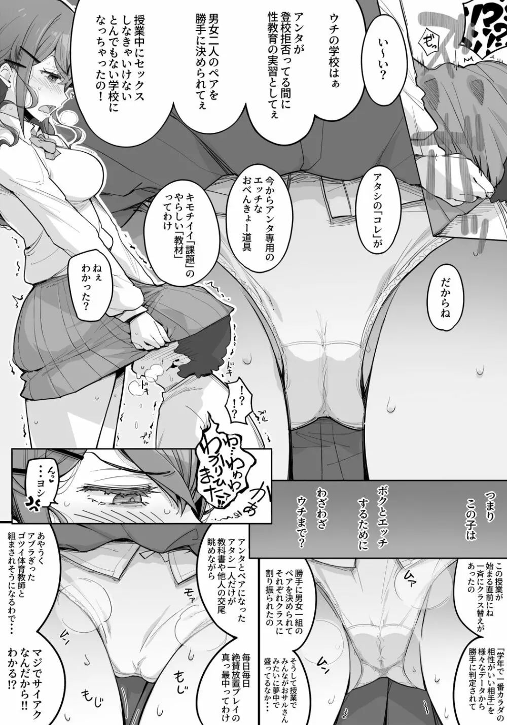 ヒキコモリのアンタに「課題!!」届けにきてヤッただけよ! Page.7