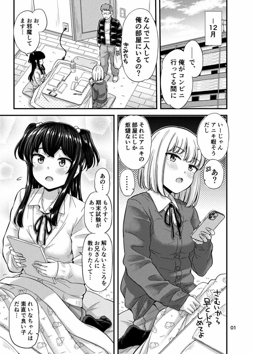 こたつのナカで Page.2