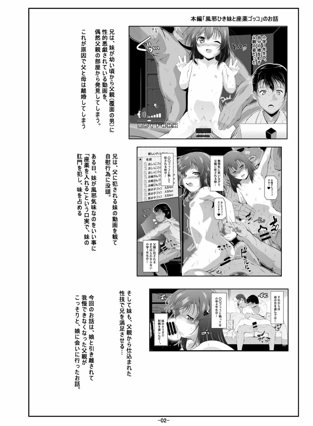 お父さんのは…何センチ入るかな? Page.3