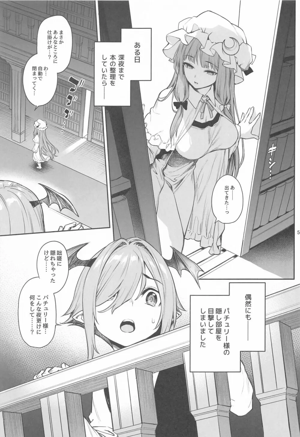 パチュリー様と秘密の部屋 Page.3