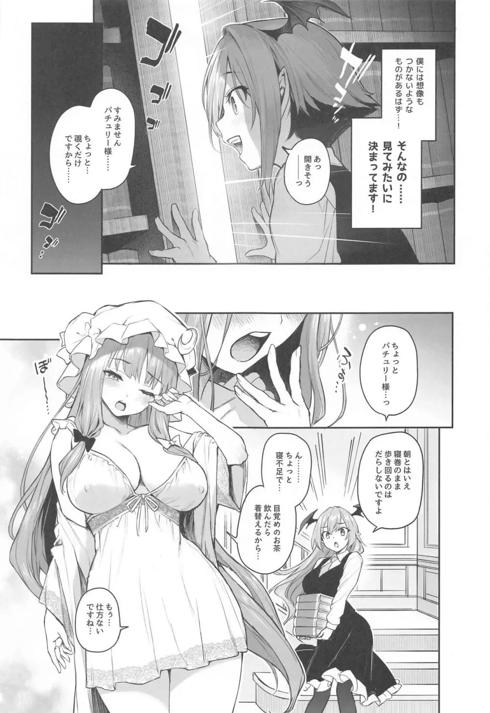 パチュリー様と秘密の部屋 Page.5