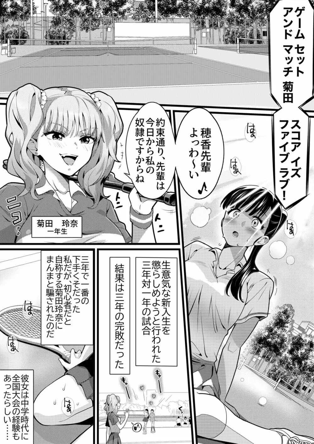 テニス部の先輩いじめ2 Page.3