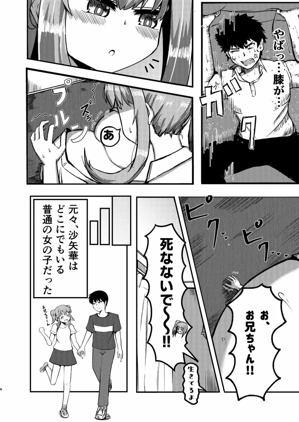 でかいも! ビルより大きい妹が街の支配者になる話 Page.3