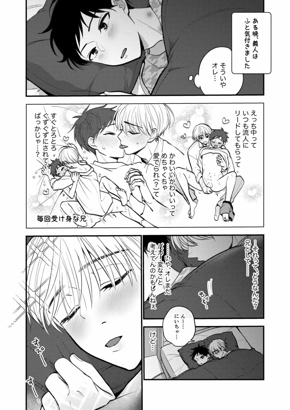 オレも弟も変態じゃない！こともないっ！！ Page.204