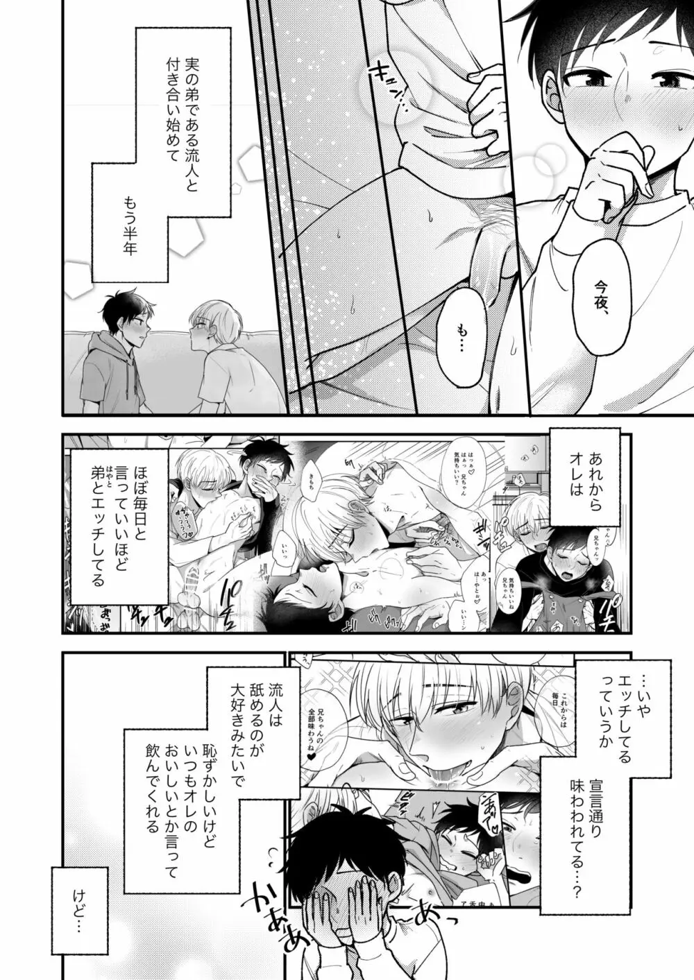 オレも弟も変態じゃない！こともないっ！！ Page.6